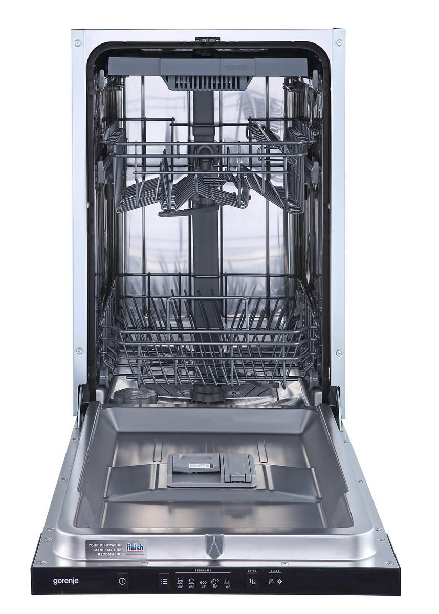 GESCHIRRSPÜLER GV520E10  - Edelstahlfarben/Schwarz, Basics, Metall (44,8/81,5/55cm) - Gorenje