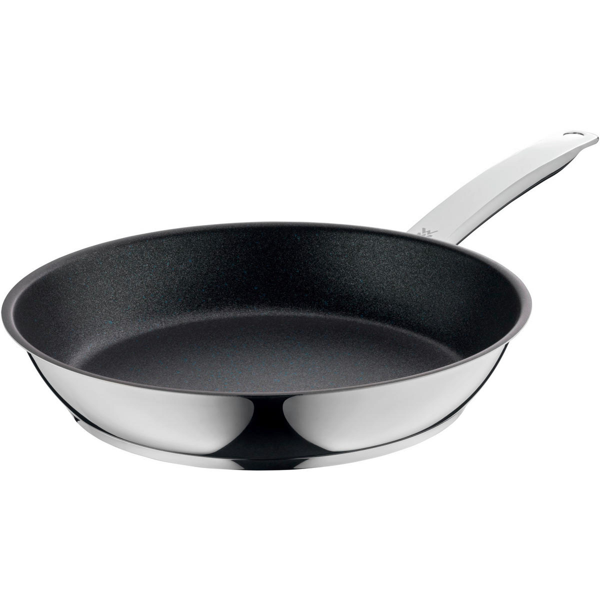 BRATPFANNE 28 cm  - Silberfarben/Schwarz, Basics, Metall (28cm) - WMF