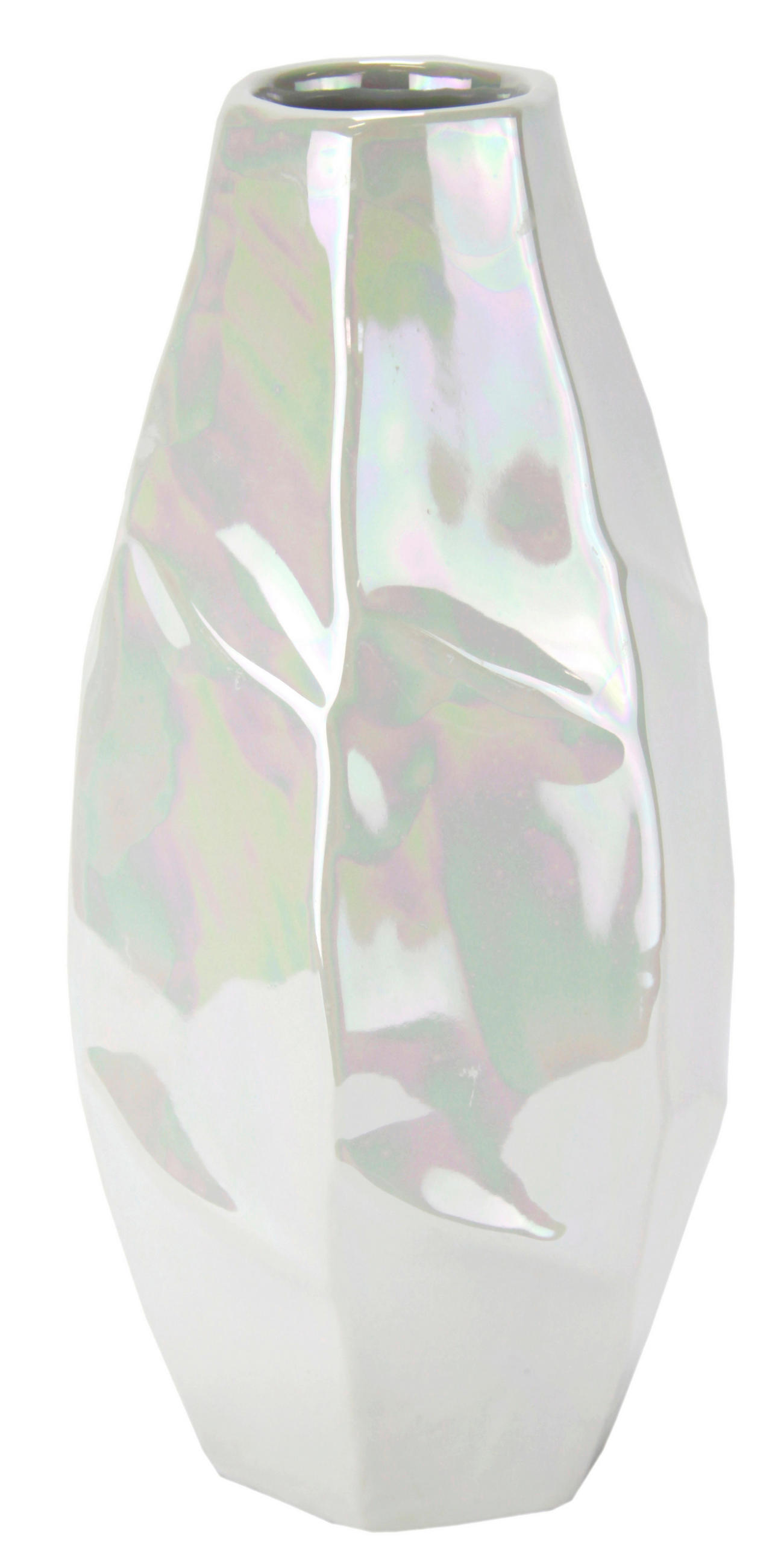 VASE  - Perlmutt, Basics, Keramik (26cm)
