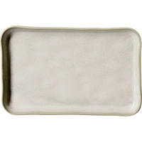 KROŽNIK ZA PREDJED  Troms      19,5/12/2 cm    - peščene barve, keramika (19,5/12/2cm) - Ritzenhoff Breker