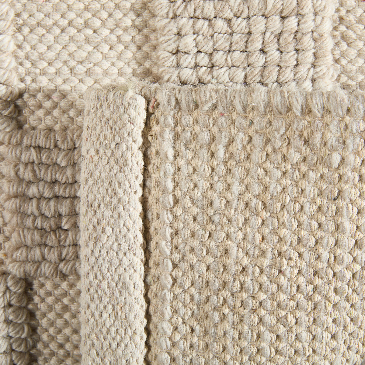 TEPPICH Wohnzimmer 40/60 cm Beige rechteckig  - Beige, Natur, Textil (40/60cm) - Boxxx