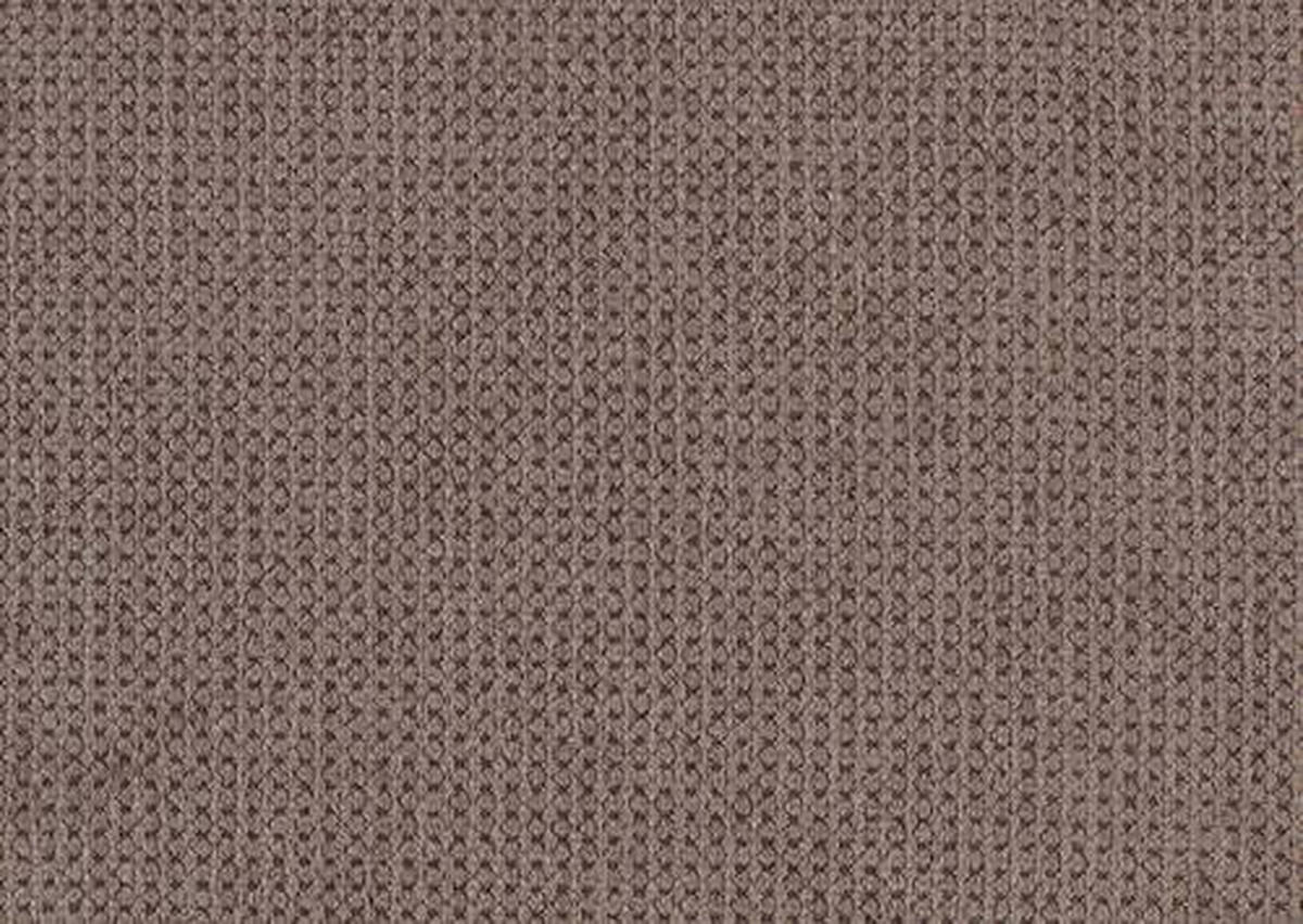 ECKSOFA in Webstoff Taupe  - Taupe/Eichefarben, Design, Holz/Textil (282/175cm) - Carryhome
