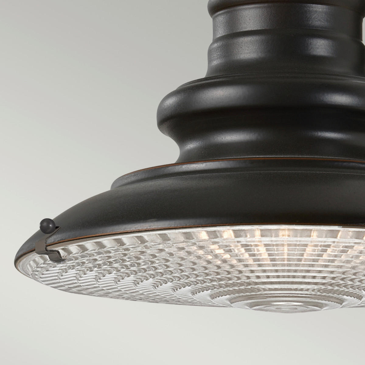 AUSSENWANDLEUCHTE - Bronzefarben, Konventionell, Glas/Metall (22.9/24.6/26.4cm) - Elstead Lighting