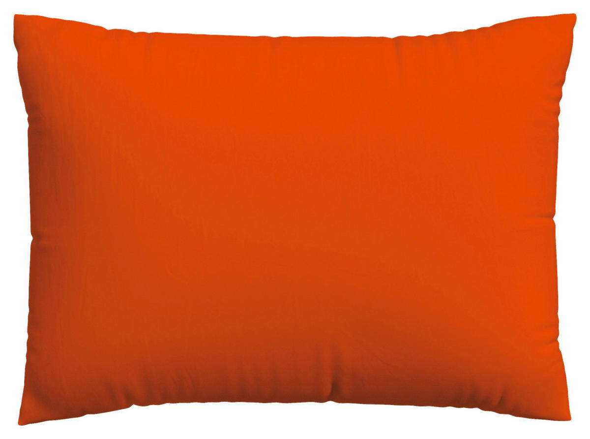 KISSENHÜLLE EASY JERSEY 40/60 cm  - Dunkelorange, Basics, Textil (40/60cm) - Schlafgut