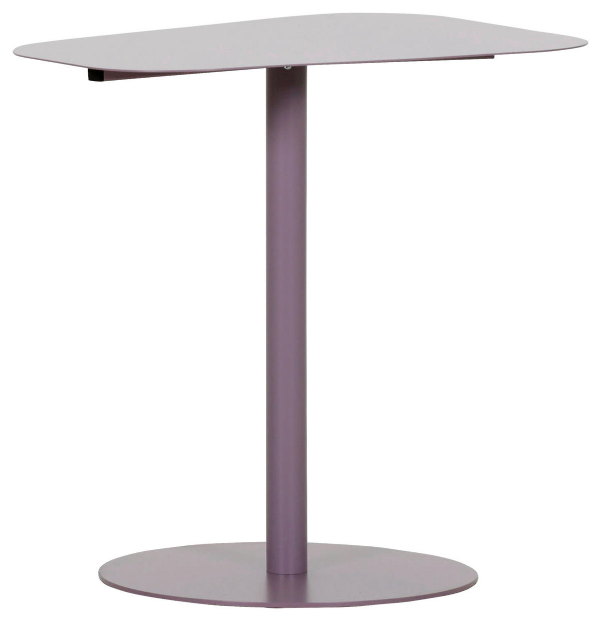 BEISTELLTISCH 50/38/50 cm Lila organisch  - Lila, Design, Metall (50/38/50cm) - Landscape