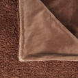 KUSCHELDECKE 150/200 cm  - Braun, KONVENTIONELL, Textil (150/200cm) - Novel