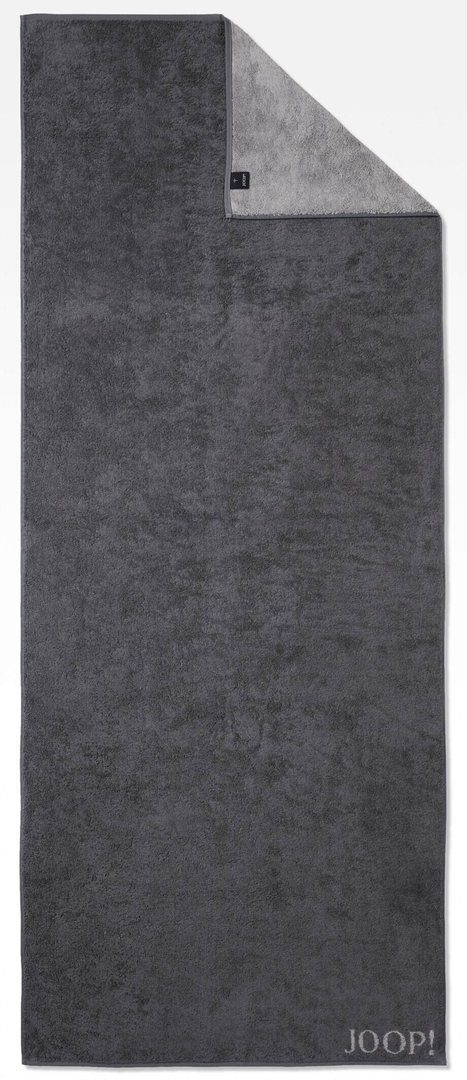SAUNATUCH 80/200 cm JOOP! CLASSIC Anthrazit  - Anthrazit, Basics, Textil (80/200cm) - Joop! Living