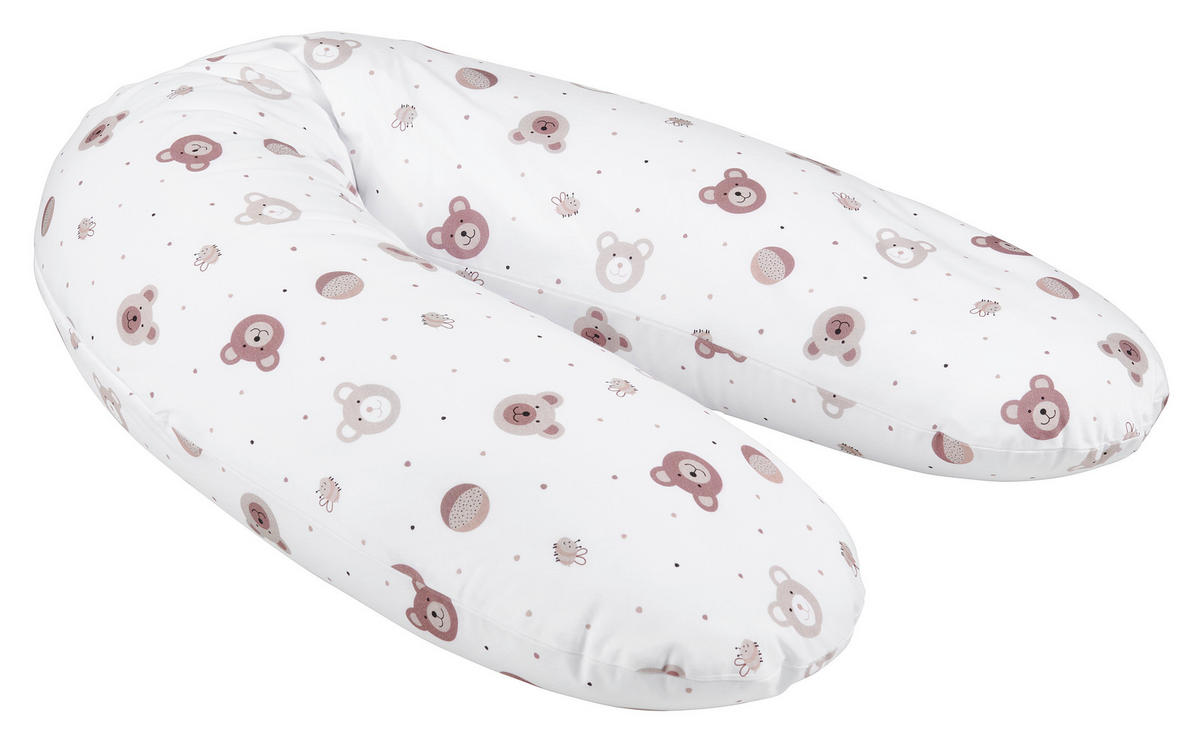 JASTUK ZA DOJENJE     - bela/braon, Osnovno, tekstil (35/160cm) - Patinio