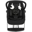SCHAUKELWIPPE LUNCH  - Schwarz, Basics, Kunststoff/Textil (66/45/48-58cm) - My Baby Lou