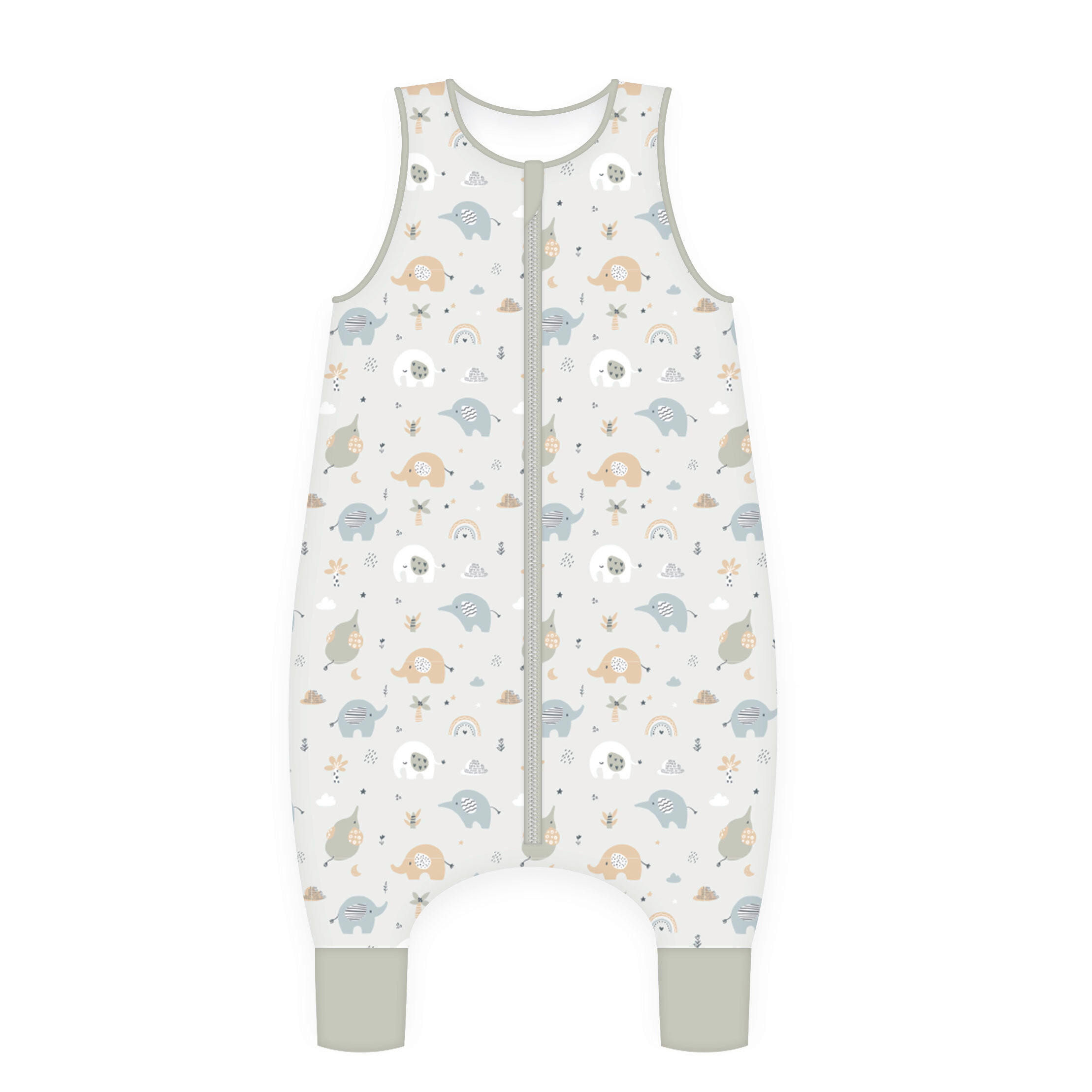 BABYSCHLAFSACK Elephant  70/45 cm     - Weiß, Basics, Textil (70/45cm) - baby best