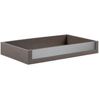 LÅDA 83/12/45 cm   - brun, trämaterial/glas (83/12/45cm) - Best Price