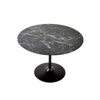ESSTISCH in Holzwerkstoff 110/110/75 cm  - Schwarz, MODERN, Holzwerkstoff/Metall (110/110/75cm) - Livetastic