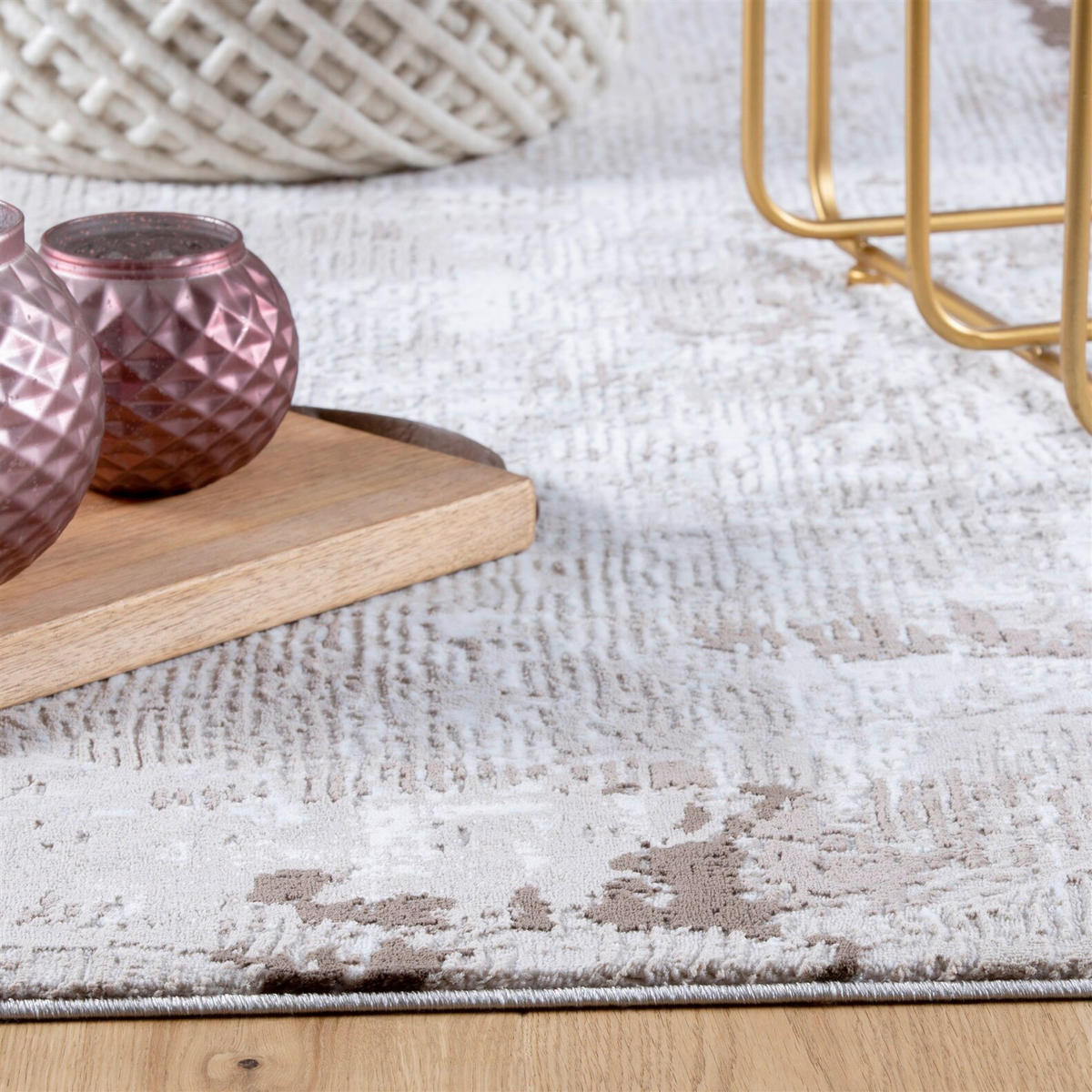 FLACHWEBETEPPICH 200/290 cm Beige  - Beige, Basics, Textil (200/290cm) - Kayoom