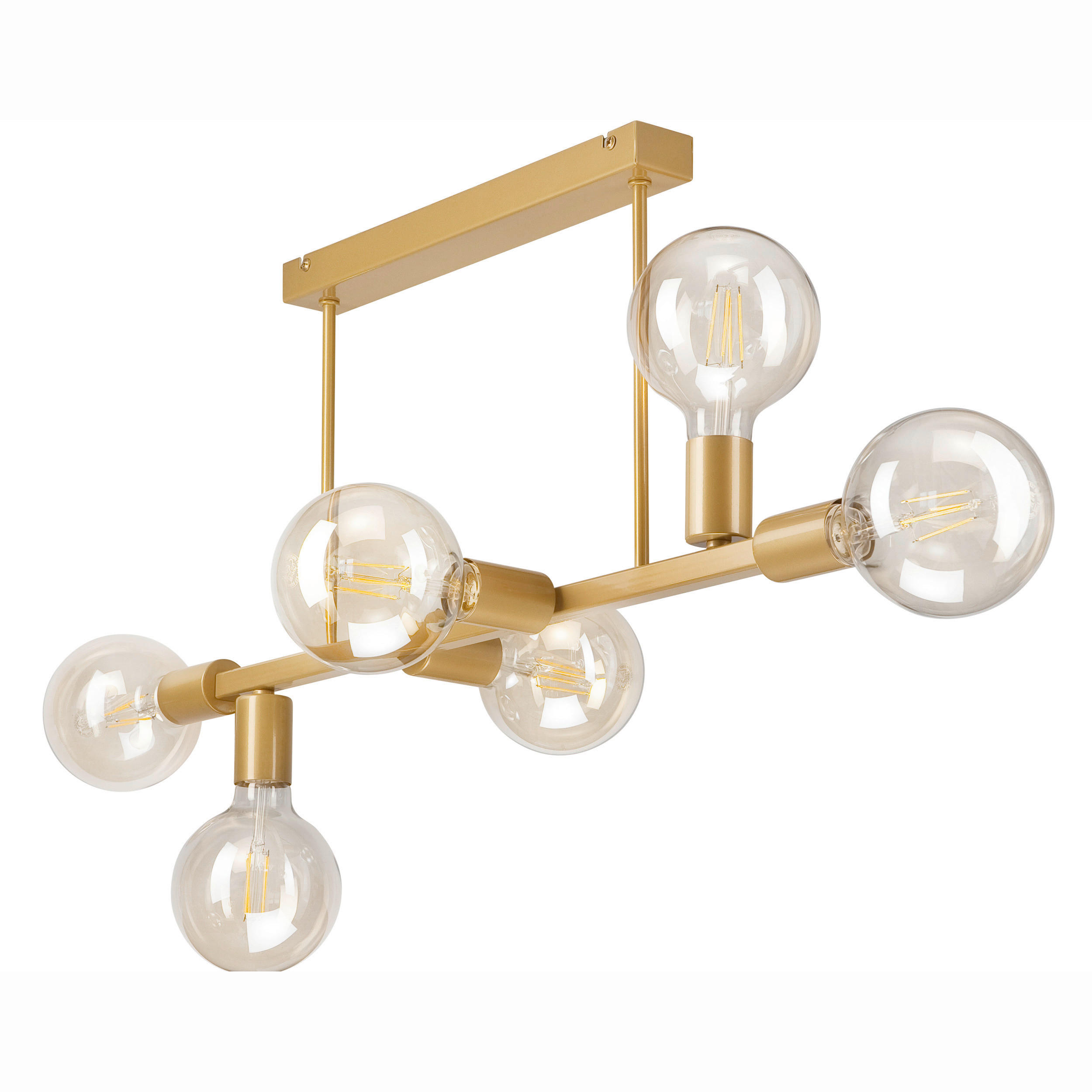 XXXLutz Deckenleuchte Astrid Gold 39x73x90 cm