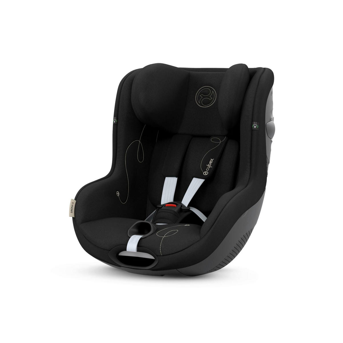 REBOARDER-KINDERSITZ Sirona G i-Size  - Schwarz, Basics, Kunststoff/Textil (71/44/75cm) - Cybex