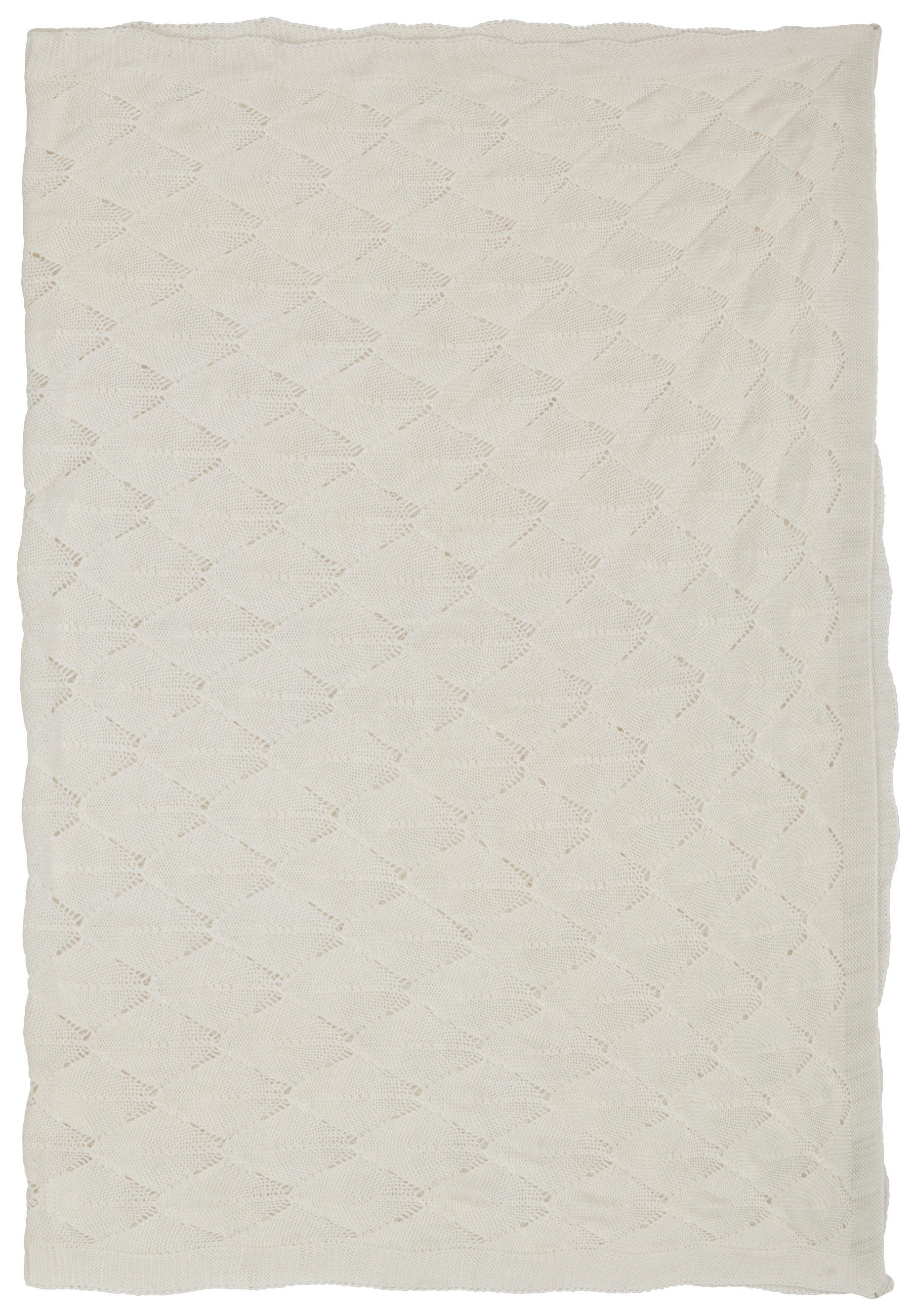 HEBKÁ DEKA, 80/100 cm - ecru, Natur, textil (80/100cm) - Avelia