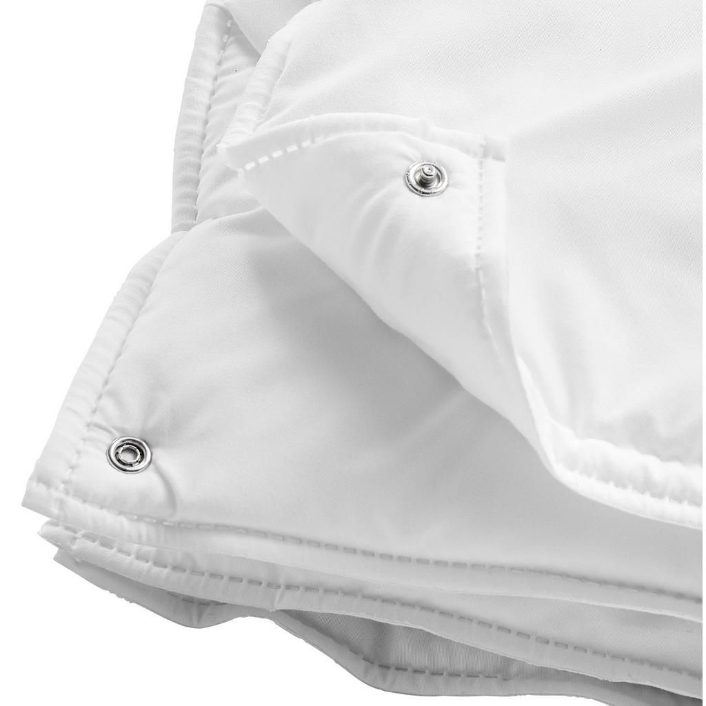 Thumbnail - Sleeptex Vierjahreszeitendecke Oviedo, Weiß, Textil, Füllung: Polyester, 135x200 cm, Oeko-Tex® Standard 100, Druckknöpfe...