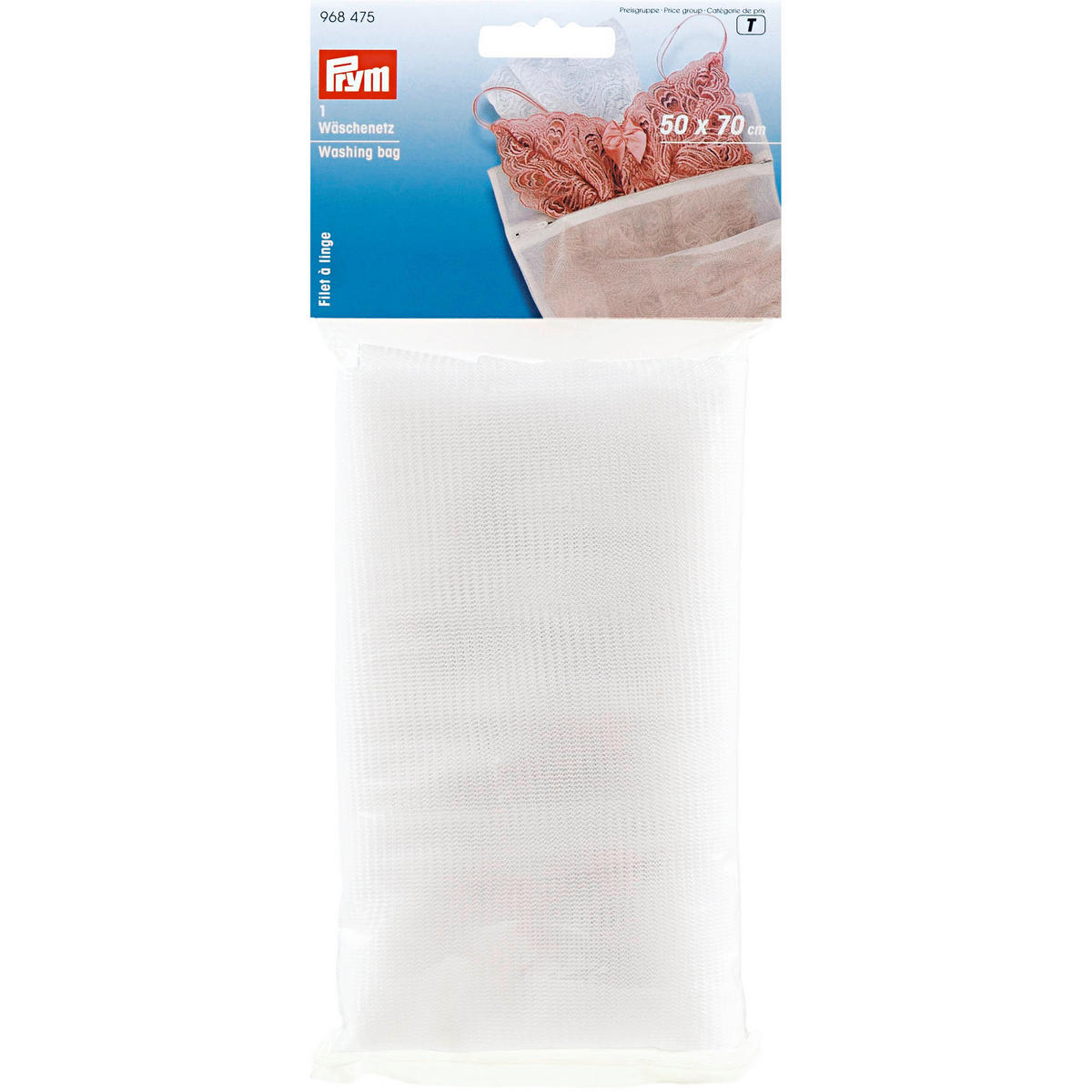WÄSCHENETZ  - Weiss, Basics, Kunststoff (11.0/24.5/3.5cm)