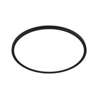 STROPNÍ LED SVÍTIDLO, 42/2,9 cm  - černá, Basics, plast (42/2,9cm) - Novel