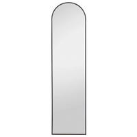 WANDSPIEGEL 45/175/2,5 cm    in  - Schwarz, Trend, Glas/Holzwerkstoff (45/175/2,5cm) - Xora