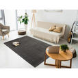 WEBTEPPICH 65/130 cm Sunshine Dunkelgrau  - Dunkelgrau, Basics, Textil (65/130cm) - Novel