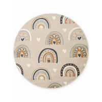KINDERTEPPICH 160 cm Adventures Regenbogen  - Beige/Multicolor, Design, Kunststoff/Textil (160cm) - Hanse Home
