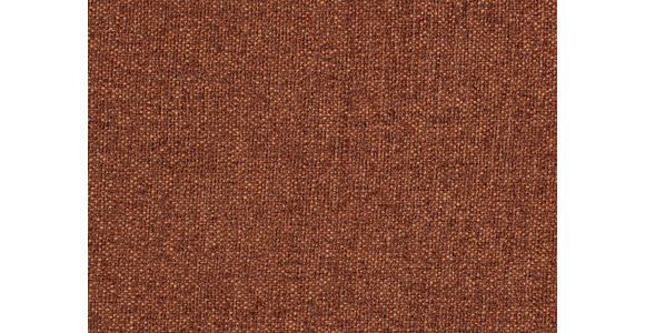 ECKSOFA Orange, Rostfarben Flachgewebe  - Rostfarben/Silberfarben, Design, Textil/Metall (244/167cm) - Cantus