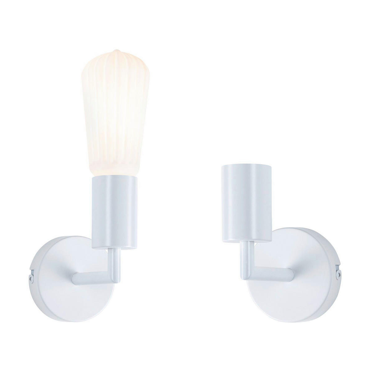 WANDLEUCHTE Ravi   - Weiß, Basics, Metall (8,0/12,5/11,8cm) - Paulmann
