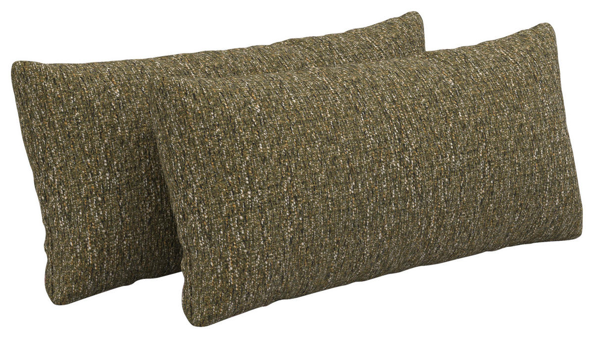 ZIERKISSEN DANCE E 2-teilig 60/30 cm  - Olivgrün, MODERN, Textil (60/30cm) - Sit & More