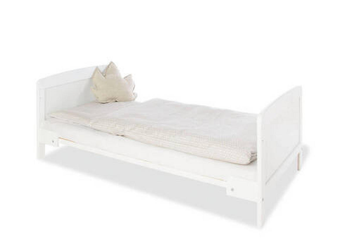 GITTERBETT PINOLINO VIKTORIA 144/76/83 cm  - Weiß, Basics, Holzwerkstoff (144/76/83cm) - Pinolino
