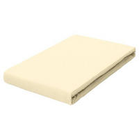 BOXSPRING-SPANNLEINTUCH 120-130/200-220 cm Jersey  - Hellgelb, Basics, Textil (120-130/200-220cm) - Schlafgut