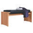 SITZBANK Lederlook Kernbuche massiv Buchefarben, Schwarz - Buchefarben/Schwarz, Design, Holz/Textil (125/53/41,8cm) - Linea Natura SITZBANK Lederlook Kernbuche massiv Buchefarben, Schwarz - Buchefarben/Schwarz, Design, Holz/Textil (125/53/41,8cm) - Linea Natura