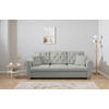 SCHLAFSOFA in Chenille Grau  - Buchefarben/Grau, Design, Holz/Textil (240/94/98cm) - MID.YOU