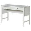 SCHREIBTISCH 120/50/79 cm Weiß Stauraum  - Silberfarben/Weiß, MODERN, Holzwerkstoff/Metall (120/50/79cm) - Livetastic