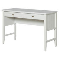 SCHREIBTISCH 120/50/79 cm Weiß Stauraum  - Silberfarben/Weiß, MODERN, Holzwerkstoff/Metall (120/50/79cm) - Livetastic