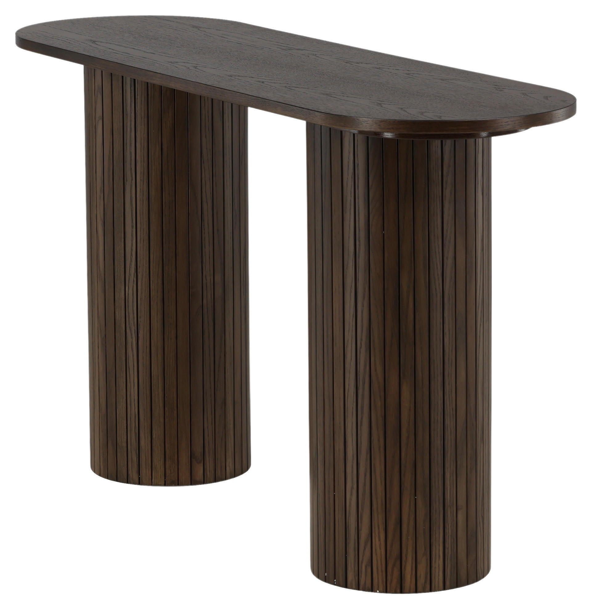 KONSOLE in Holzwerkstoff 130/40/72 cm - Mokka, Design, Holzwerkstoff (130/40/72cm) - Livetastic