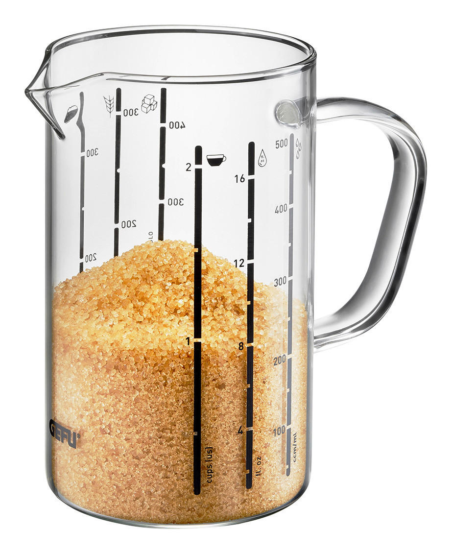 MESSBECHER - Klar, Basics, Glas (500ml) - Gefu