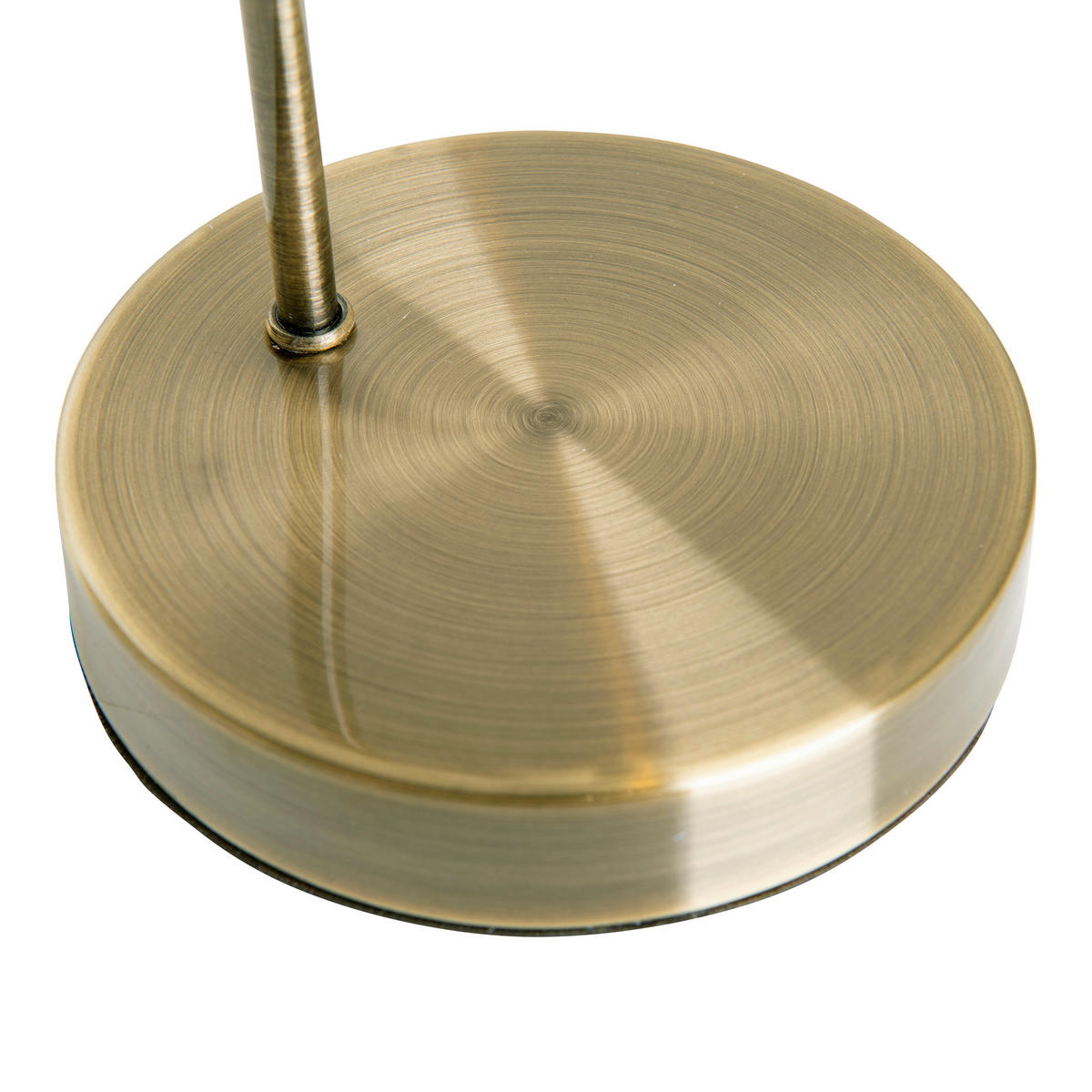 TISCHLEUCHTE 17,5/45 cm   - Messingfarben, Design, Glas/Metall (17,5/45cm) - Näve