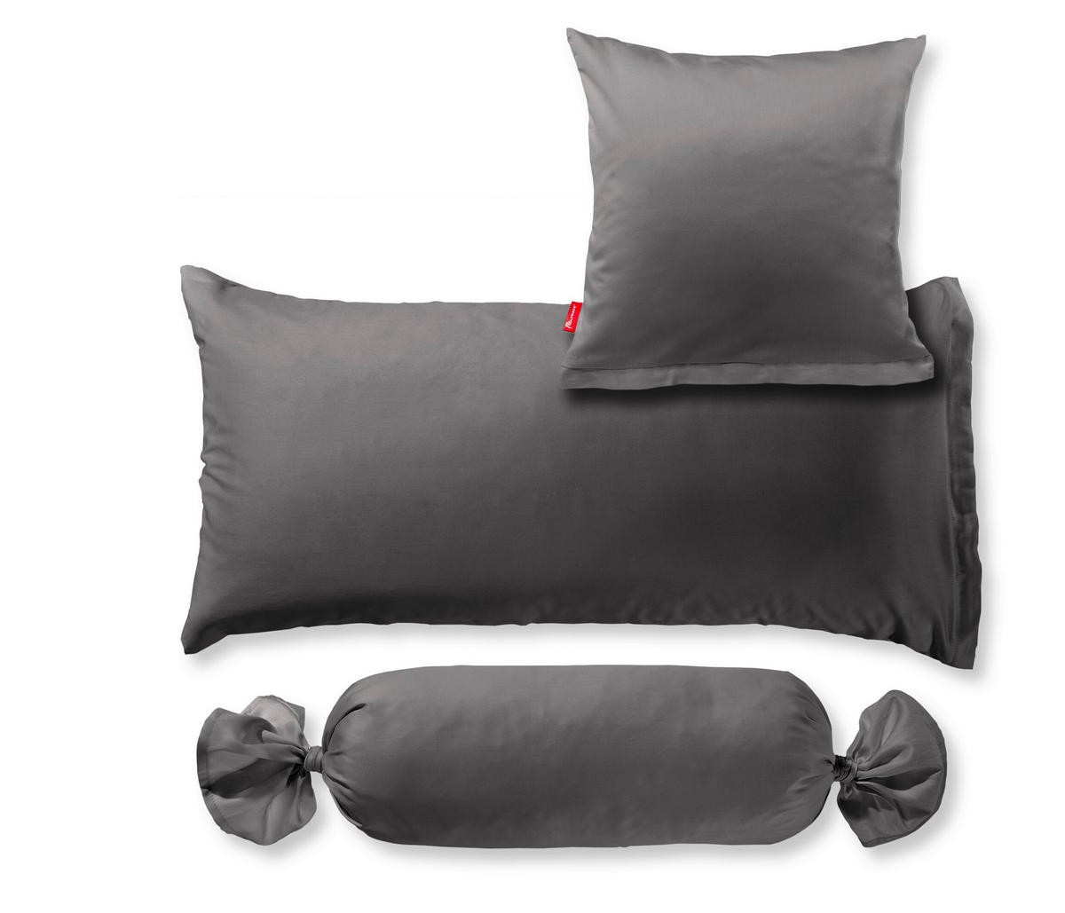 PÁRNAHUZAT 40/50 cm  - antracit, Basics, textil (40/50cm) - Fleuresse