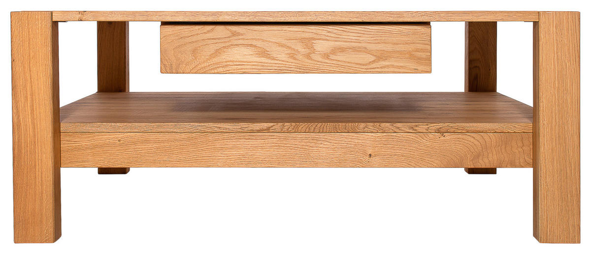 COUCHTISCH in Holz 110/70/47,5 cm  - Wildeiche, Konventionell, Holz (110/70/47,5cm) - Linea Natura