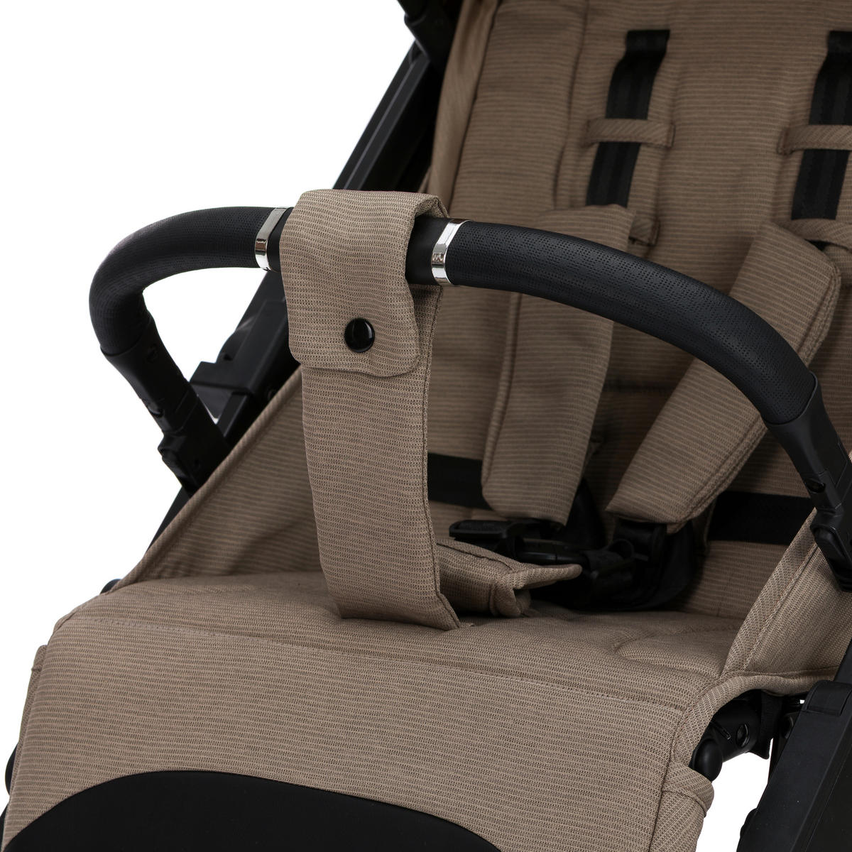 KIŠOBRAN KOLICA   - crna/taupe, Basics, tekstil/metal (73/55/107cm) - Fillikid