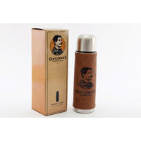 HŐSZIGETELT PALACK  - konyak, Basics, műanyag/fém (7/25/7cm)