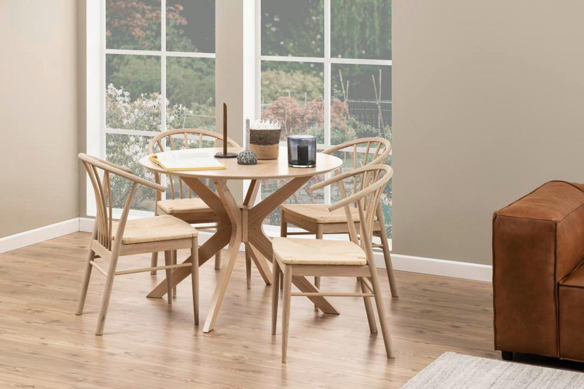 STOL MED ARMSTÖD 2 styck     - Design, trä (54/84/54cm) - Best Price