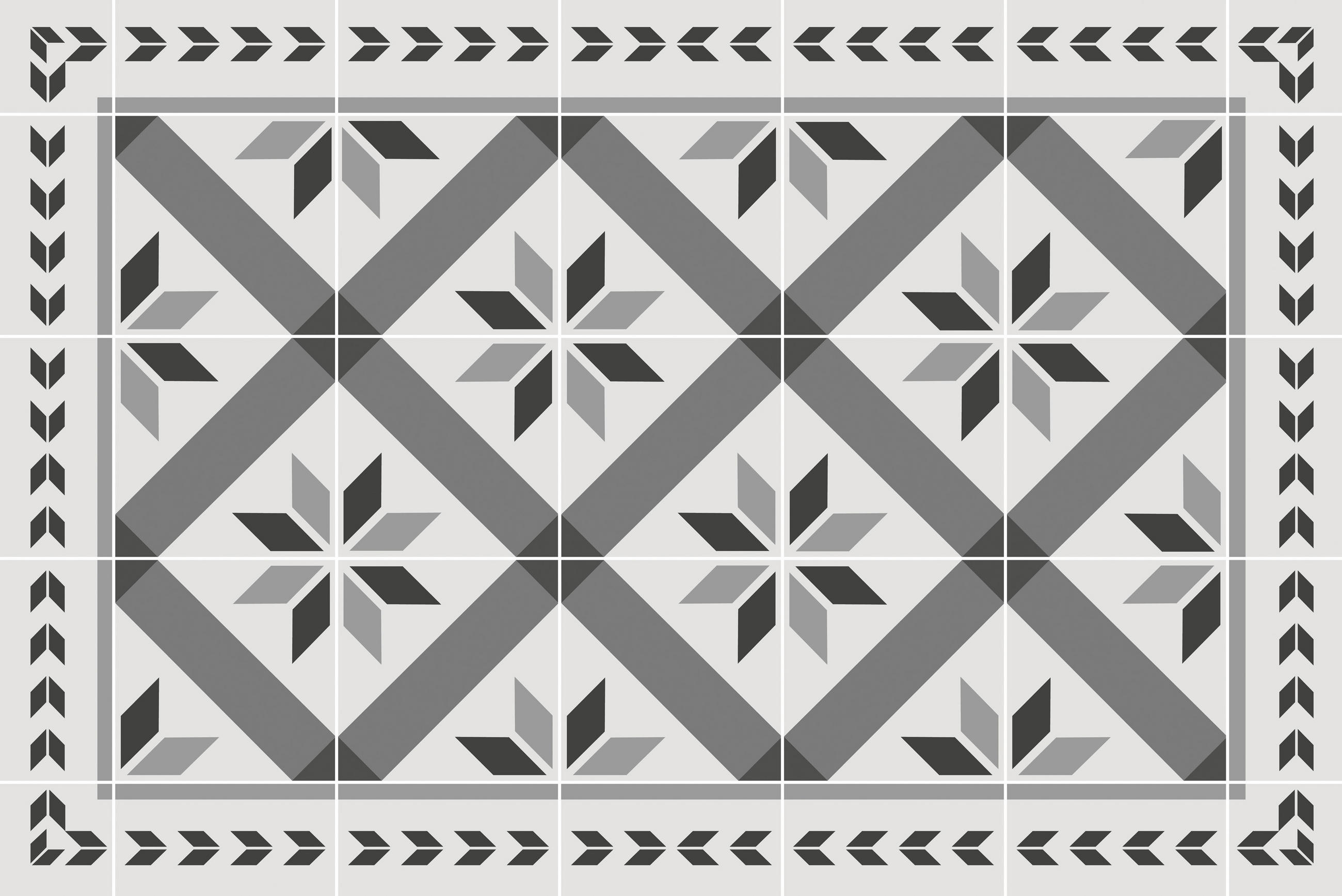 OUTDOORTEPPICH 40/60 cm Grau - Grau, Design, Kunststoff (40/60cm)