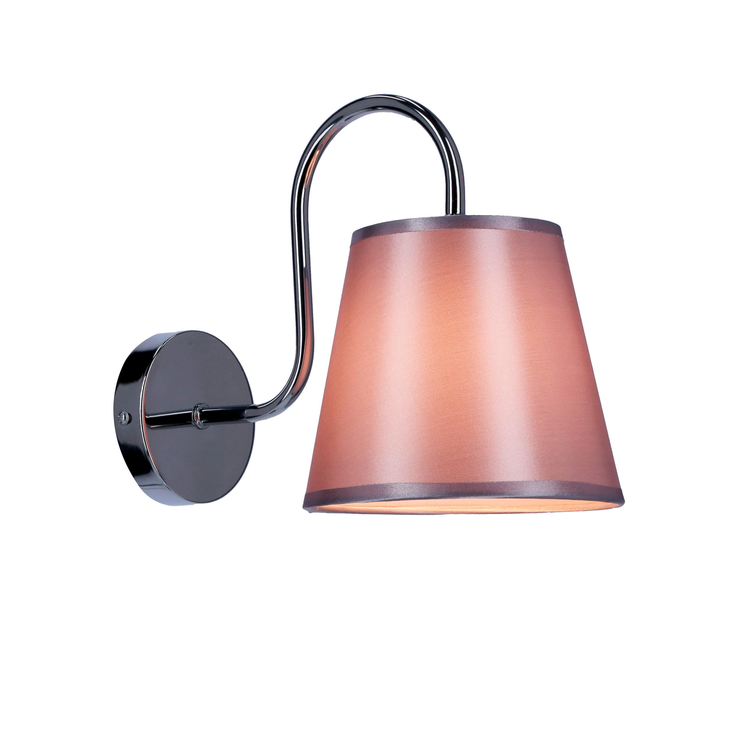 VÄGGLAMPA Luk 22/15/21 cm   - kromfärg, Basics, metall/plast (22/15/21cm)
