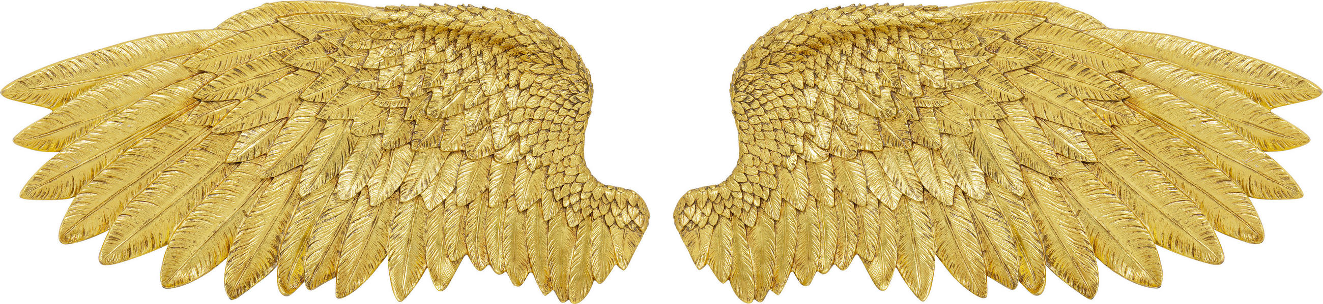 WANDDEKO Kunststoff  - Goldfarben, Design, Kunststoff (203/85,7/11,5cm) - Kare-Design