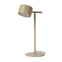 TISCHLEUCHTE 16/24.5/40 cm   - Braun, Design, Metall (16/24.5/40cm) - Lucide