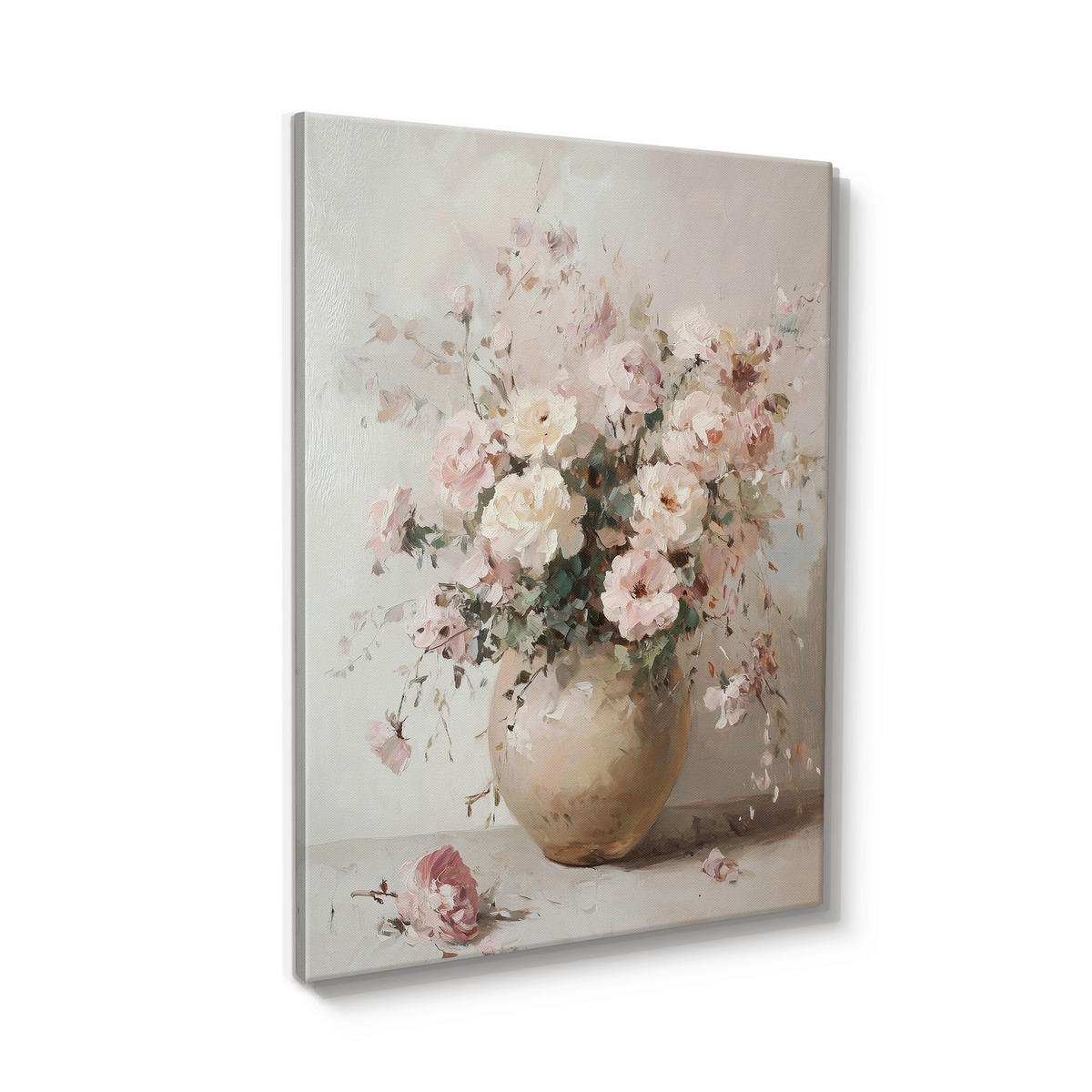 LEINWANDBILD Stillleben, Blumen 60/80 cm  - Multicolor, Basics, Holz/Textil (60/80cm)