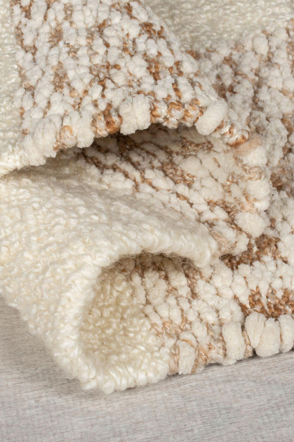 HANDWEBTEPPICH 160/230 cm Naturfarben, Beige  - Beige/Naturfarben, MODERN, Textil (160/230cm) - Xora