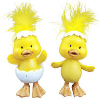 KURIATKO - žltá/biela, Lifestyle, plast (8/13,5/5cm)